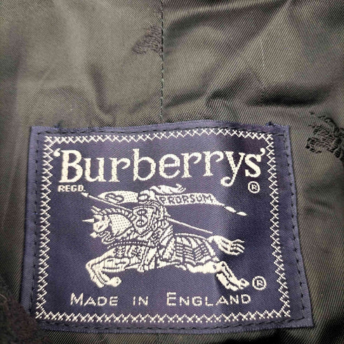 バーバリーズ BURBERRYS 80-90S OLD ウールステンカラーコート レディース