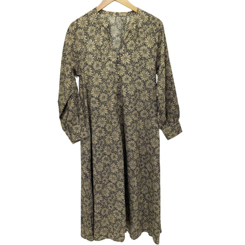 アイテムズ アーバンリサーチ ITEMS URBAN RESEARCH 花柄ラグランワンピース レディース S