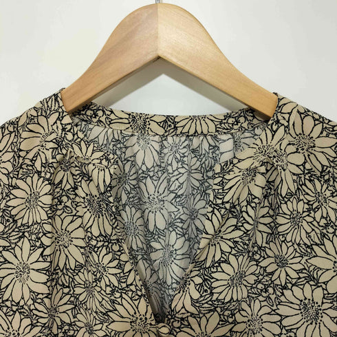 アイテムズ アーバンリサーチ ITEMS URBAN RESEARCH 花柄ラグランワンピース レディース S