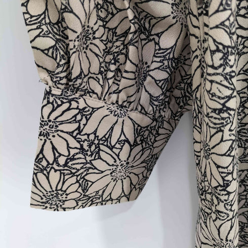 アイテムズ アーバンリサーチ ITEMS URBAN RESEARCH 花柄ラグランワンピース レディース S