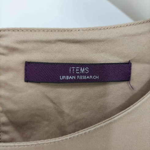 アイテムズ アーバンリサーチ ITEMS URBAN RESEARCH バルーンスリーブマキシワンピース レディース FREE