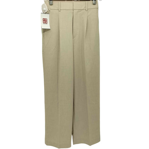 ユニクロ UNIQLO タックワイドパンツ レディース JPN:XS