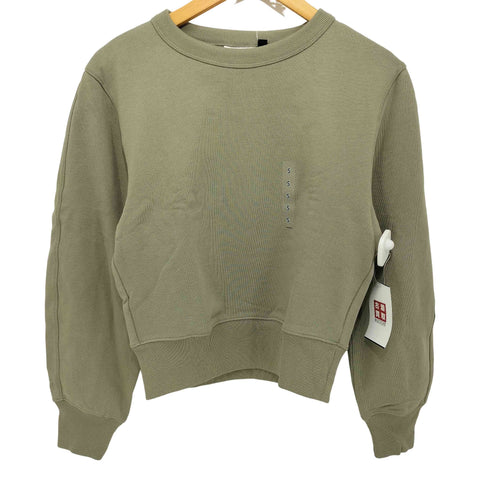 ユニクロユー UNIQLO U スウェットクルーネックTシャツ レディース JPN:S