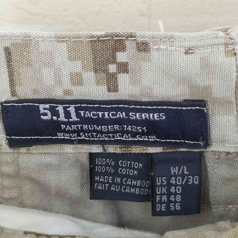 タクティカル 5.11 Tactical COTTON CANVAS PANT メンズ 40inch
