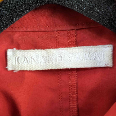KANAKO SAKAI ORGANIC COTTON SHIRT レディース JPN:34