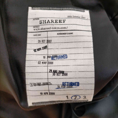 シャリーフ SHAREEF EASY SLACKS メンズ JPN:2