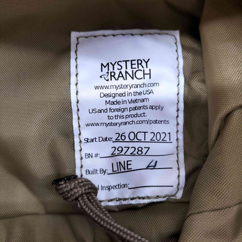 ミステリーランチ MYSTERY RANCH SKA COYOTE メンズ