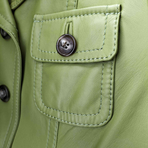 マイケルコース Michael Kors ラムレザージャケット レディース US:4