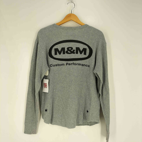 エムアンドエム M&M WAFFLE L/S T-SHIRT ワッフル ロングスリーブTシャツ メンズ JPN:L