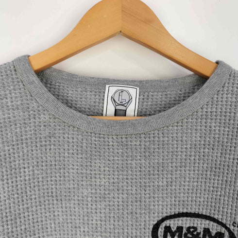 エムアンドエム M&M WAFFLE L/S T-SHIRT ワッフル ロングスリーブTシャツ メンズ JPN:L