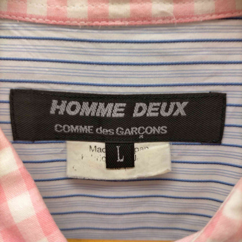 コムデギャルソンオムドゥ COMME des GARCONS HOMME DEUX AD2013 クレイジーパターンシャツ メンズ JPN:L