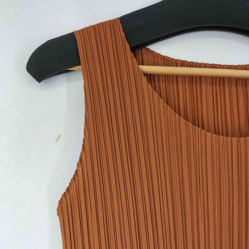 プリーツプリーズイッセイミヤケ PLEATS PLEASE ISSEY MIYAKE プリーツ タンクトップ レディース JPN:3