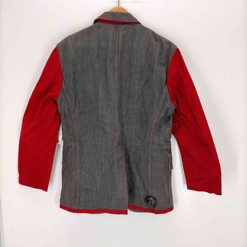 イッセイミヤケ ISSEY MIYAKE 切替デニムテーラードジャケット メンズ JPN:1