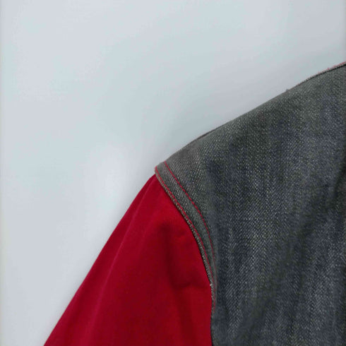 イッセイミヤケ ISSEY MIYAKE 切替デニムテーラードジャケット メンズ JPN:1