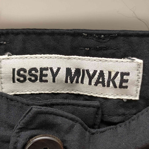 イッセイミヤケ ISSEY MIYAKE 銀タグ 2タックワイドスラックス メンズ JPN:L