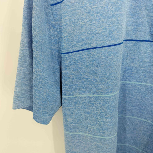 アンダーアーマー UNDER ARMOUR LOOSE Cool Switch Pivot Stripe Polo メンズ L