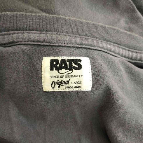 ラッツ RATS Skull Tee スカル Tシャツ メンズ import:L