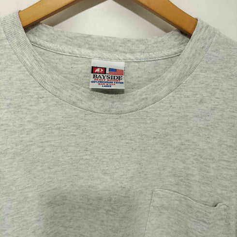 ベイサイド BAYSIDE USA製HEAVY WEIGHT ポケットTシャツ メンズ L