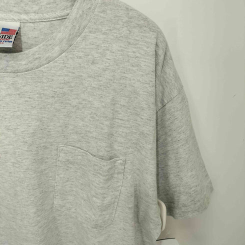ベイサイド BAYSIDE USA製HEAVY WEIGHT ポケットTシャツ メンズ L