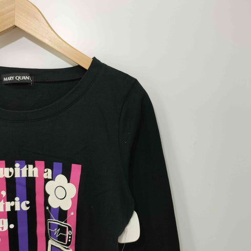 マリークワント MARY QUANT プリントL/S TEE レディース M
