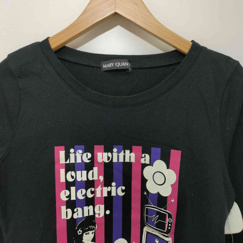 マリークワント MARY QUANT プリントL/S TEE レディース M