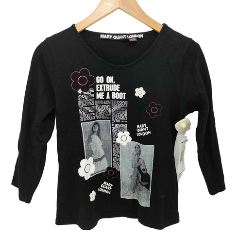 マリークワント MARY QUANT プリントL/S TEE レディース M