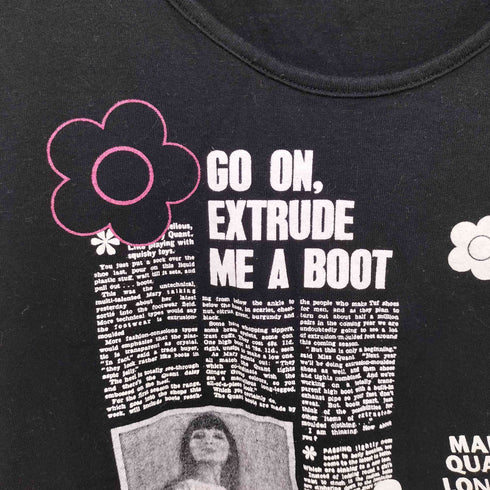 マリークワント MARY QUANT プリントL/S TEE レディース M