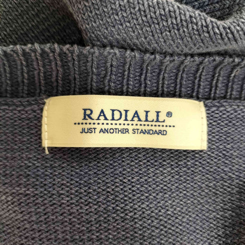 ラディアル RADIALL FALCON WAGON CREW NECK SWEATER L/S ファルコンワゴンクルーネック コットンニット メンズ JPN:L