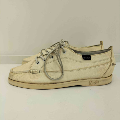 パラブーツ Paraboot MALIBU / CERF NOIR 鹿革 ディアスキン5アイレットデッキシューズ レディース 6