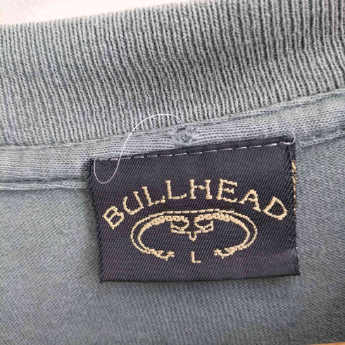 BULLHEAD 90s シングルステッチ 両面プリントTシャツ メンズ L
