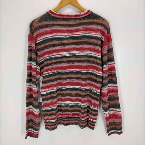 ザラ ZARA ストライプジャガードセーター ニット メンズ import:M