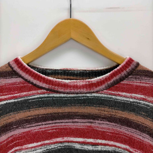 ザラ ZARA ストライプジャガードセーター ニット メンズ import:M