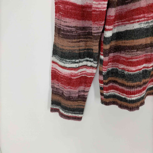 ザラ ZARA ストライプジャガードセーター ニット メンズ import:M