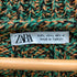 ザラ ZARA Vネック ジャガードニット メンズ import:L