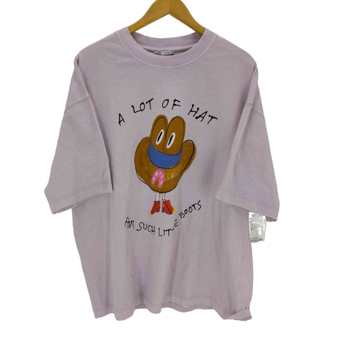 ザラ ZARA ハット Tシャツ メンズ import:M