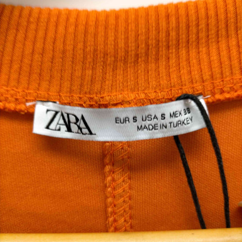 ザラ ZARA ショルダージップスウェット メンズ import:L
