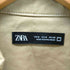 ザラ ZARA フルイドレギュラーシャツ メンズ import:M