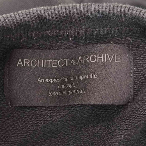 エーフォーエー Architect 4. Archive Archive o ff all visual クルーネックスウェット メンズ JPN:L