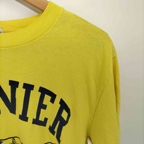 ヘインズ Hanes 90sHEAVYWEIGHT シングルステッチ カレッジプリントS/S TEE メンズ M
