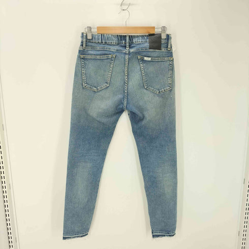 ビッグジョン BIG JOHN スリムストレッチブラックデニムパンツ メンズ JPN:L