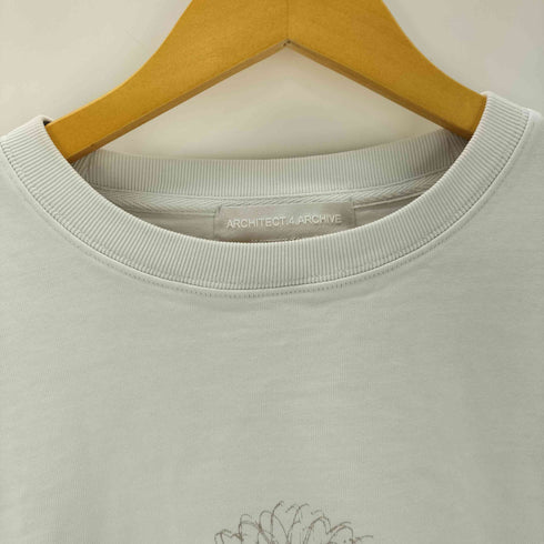 エーフォーエー Architect 4. Archive 花柄 バックプリント クルーネック 半袖Tシャツ メンズ FREE