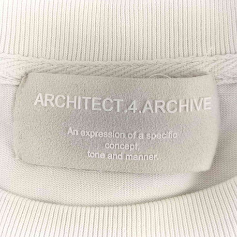エーフォーエー Architect 4. Archive 花柄 バックプリント クルーネック 半袖Tシャツ メンズ FREE