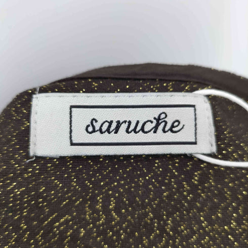saruche インド染め ラメブラウス パンツセットアップ レディース