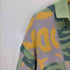 ザラ ZARA パッチワークジャガードニットシャツ メンズ import:M