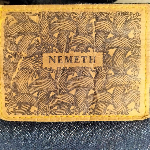 ネメス NEMETH 立体裁断 デニム メンズ