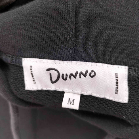 ドノウ DUNNO ワンポイント刺繍プルオーバーパーカー メンズ JPN:M