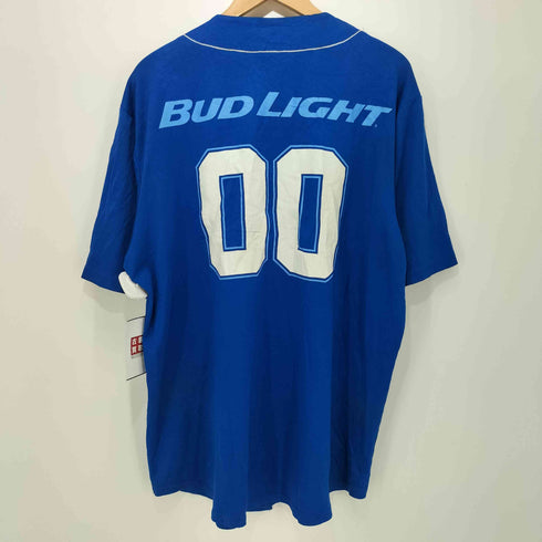 飲料品メーカープリントベースボールシャツ メンズ L