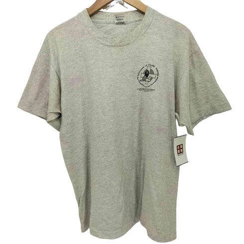 フルーツオブザルーム FRUIT OF THE LOOM USA製 ワンポイントプリントS/S TEE メンズ L