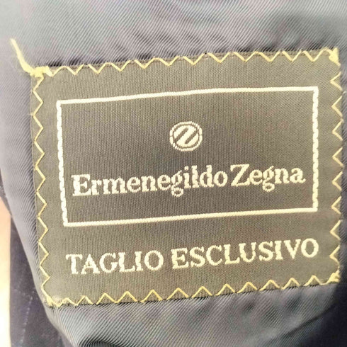 エルメネジルドゼニア Ermenegildo Zegna FINE WORSTED SUPER 100 3B テーラードジャケット & 2タック スラックス メンズ