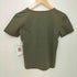 マリークワント MARY QUANT 裾 ワンポイントロゴ刺繍 クルーネック S/S Tシャツ レディース import:L